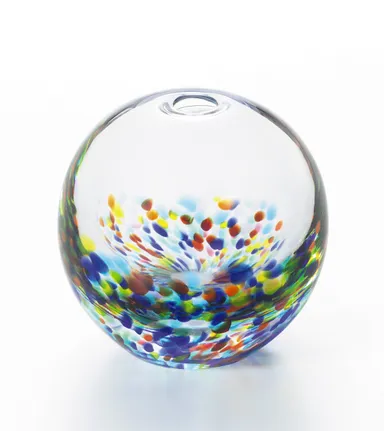 津軽びいどろ MATSURI　一輪挿し