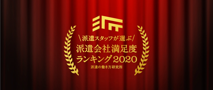 派遣の働き方研究所、
「派遣会社満足度ランキング2020」を発表