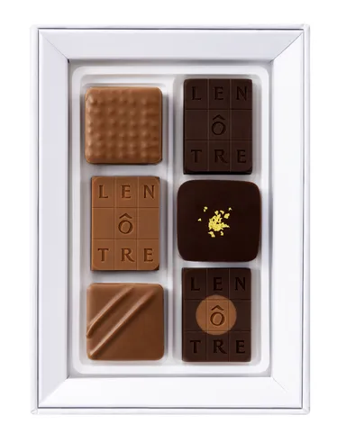 プラリネ・ガナッシュ アソート 6個入　2,700円(税込)