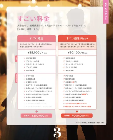 「すごい婚活」の“すごい料金”