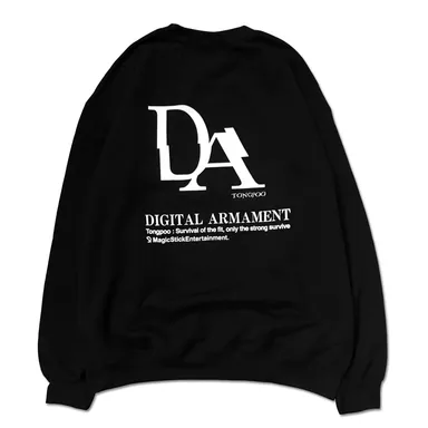 DA CREW SWEAT(BLACK) 10,000円(税抜)