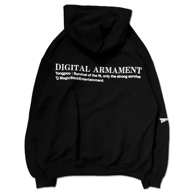 DA HOODIE(BLACK) 12,000円(税抜)