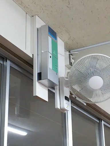 設置事例(3)　藤枝市内中学校様