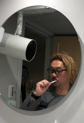 昼歯みがきの様子2