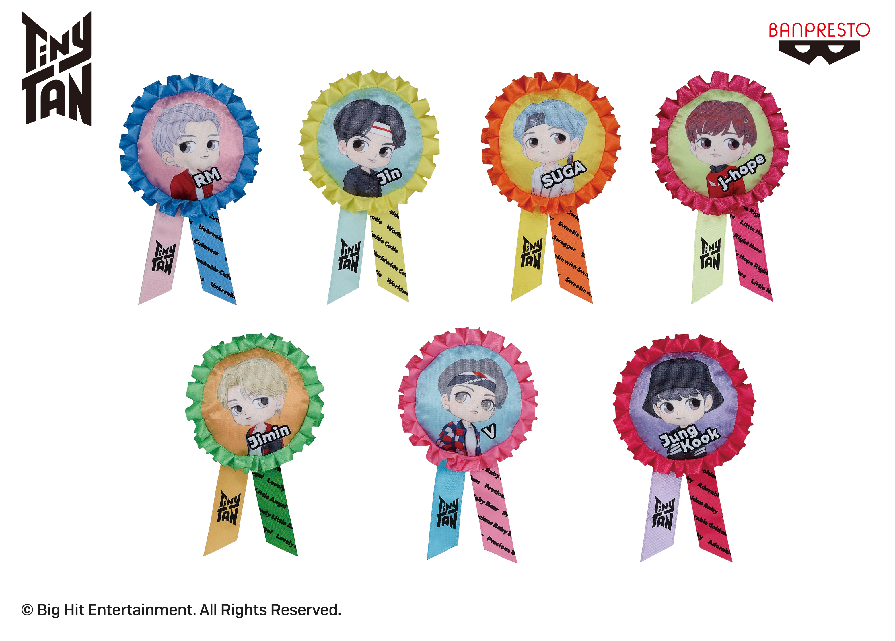 BTSのキャラクター「TinyTAN(タイニータン)」の国内ライセンス