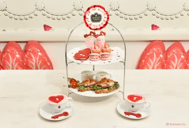 ロックオンハート アフタヌーンティーセット