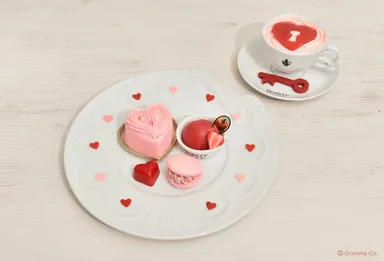 グレースハート ロマンティックプレート