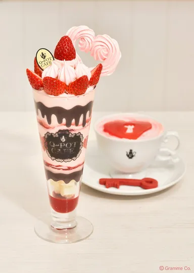 ラブハートメルティーパフェ