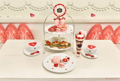 2021 Q-pot CAFE. Valentine