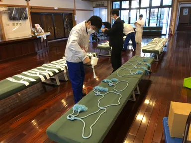 施工風景-たすき