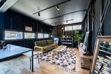 鉄骨を楽しむデイトナハウス