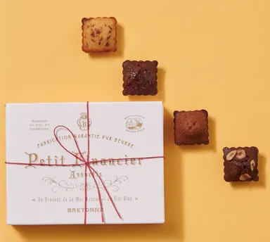 ＜ビスキュイテリエ ブルトンヌ＞プティ・フィナンシェ アソルティ〈ショコラ・ボヌール〉