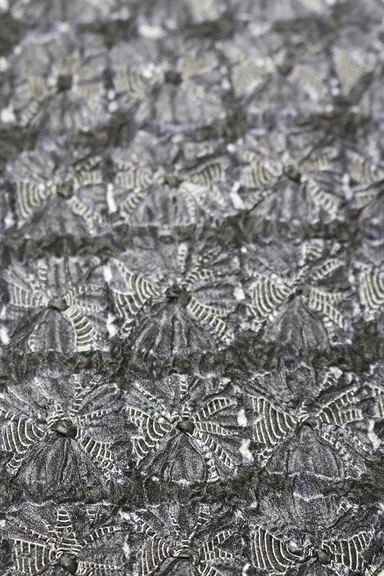 絞り染め生地の風合い