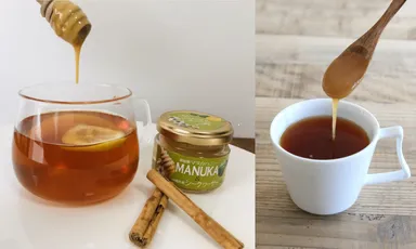 紅茶やコーヒーに