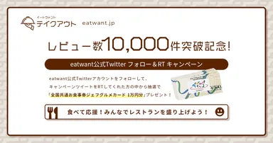 レビュー投稿数1万件突破記念キャンペーン