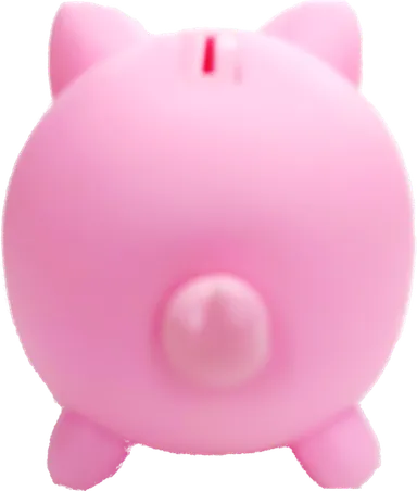 おしゃべり ブタ貯金箱 ピンク5