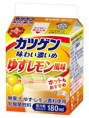 『カツゲン 味わい濃いめ ゆずレモン風味』180ml 