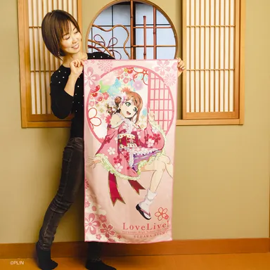 B賞：上原 歩夢マイクロファイバーバスタオル(イメージ)