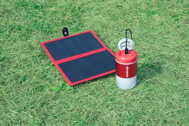 ソーラーパネルはチャージマン以外のデバイスへも充電可能