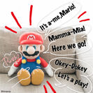 A賞：It's a-me, Mario! マリオのおしゃべりぬいぐるみ(イメージ)