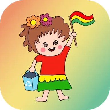 ボリビア向けごみ分別アプリホームアイコン