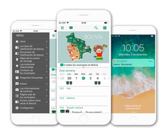 ボリビア向けごみ分別アプリ　