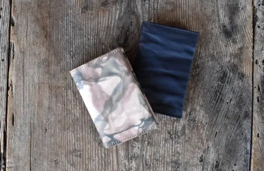 絞り染めの小さなお財布