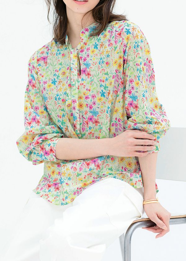 ベルメゾン
『Style Note』 ブランド創立20周年記念
スペシャル企画

「リバティプリントブラウス」
1月25日より発売開始