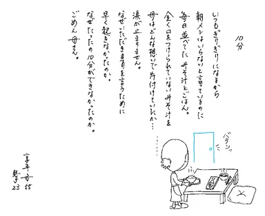 本文1「10分」：