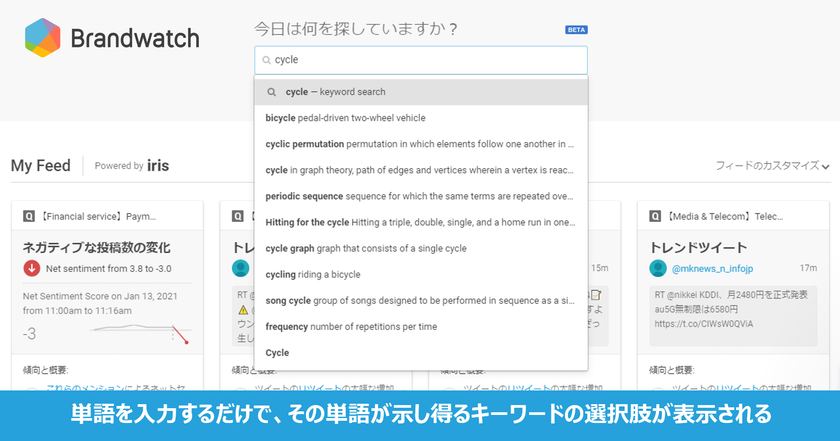 ブレインパッド、SNS分析時の膨大なクエリ設定工数を激減させるスマート検索機能「Brandwatch Search」を提供開始
