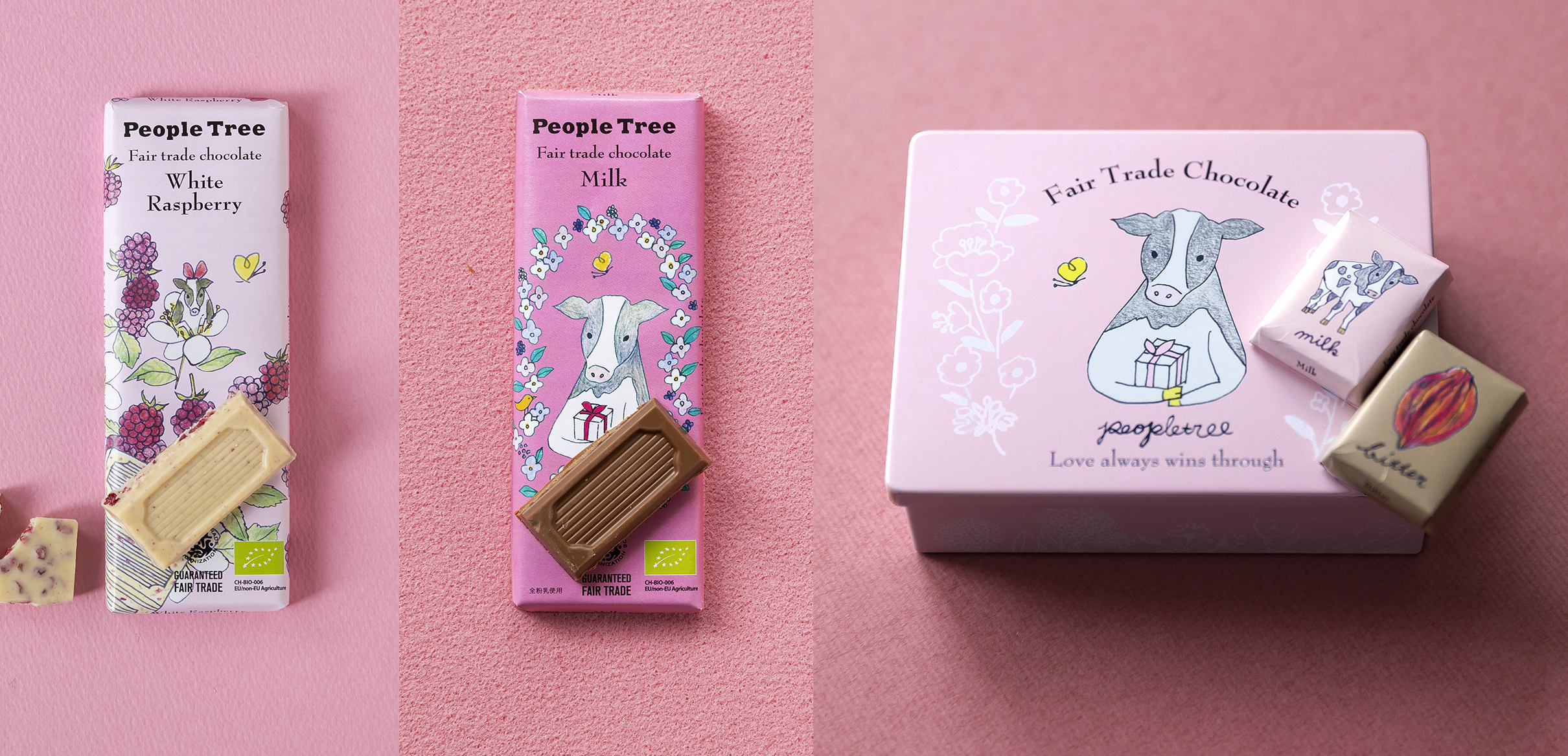 フェアトレードチョコのパイオニア Peopletree からバレンタインシーズンの限定商品が登場 フェアトレードカンパニー株式会社のプレスリリース