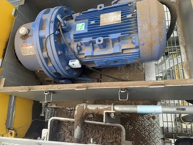 チップコンベアのモータ