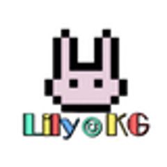 ドット絵・アイロンビーズアクセサリー作家：Lily KGのロゴ