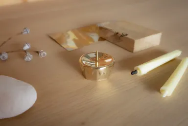 能作×Hamanishi DESIGN：「燭台」