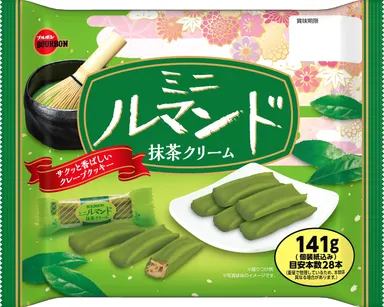141gミニルマンド抹茶クリーム