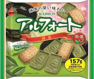 157gアルフォート抹茶