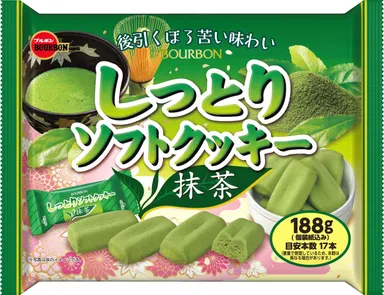 188gしっとりソフトクッキー抹茶