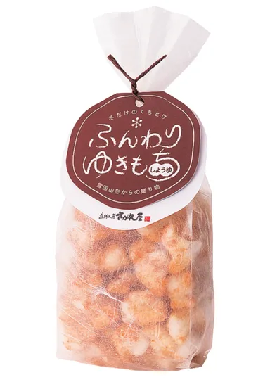 ふんわりゆきもちしょうゆ味