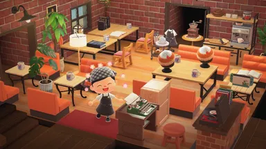 コメダ珈琲店あつ森店 店内