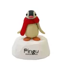 Pingu 40th　フィギュア(ピンガのマフラー)