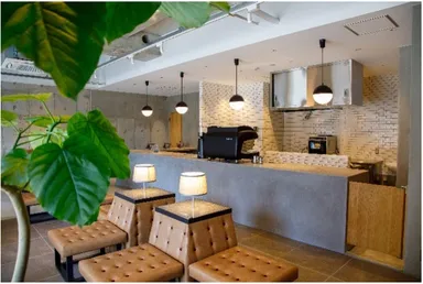 京都駅から徒歩5分の紡 cafe