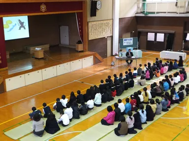 情報モラル授業風景