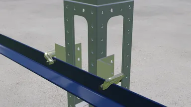 一般鋼材取付アダプタ使用例1