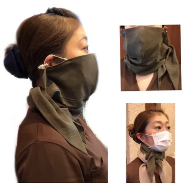 アレンジ例・長さ100cmタイプ　カーキ