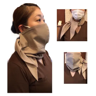 アレンジ例・長さ100cmタイプ　ベージュ