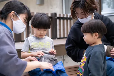 スタッフがやさしくサポート