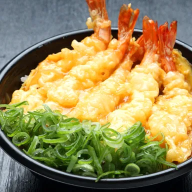 とろふわ海老天とじ丼