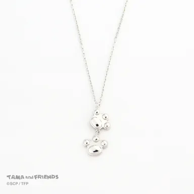 Tama and Friends paws necklace