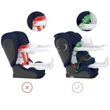 PallasG I-SIZE インパクトシールドで怪我リスク軽減