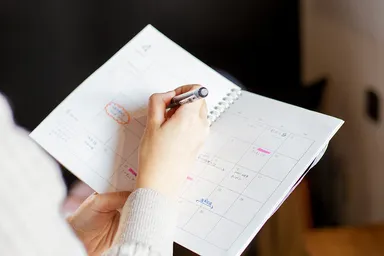 マンスリースケジュール付き